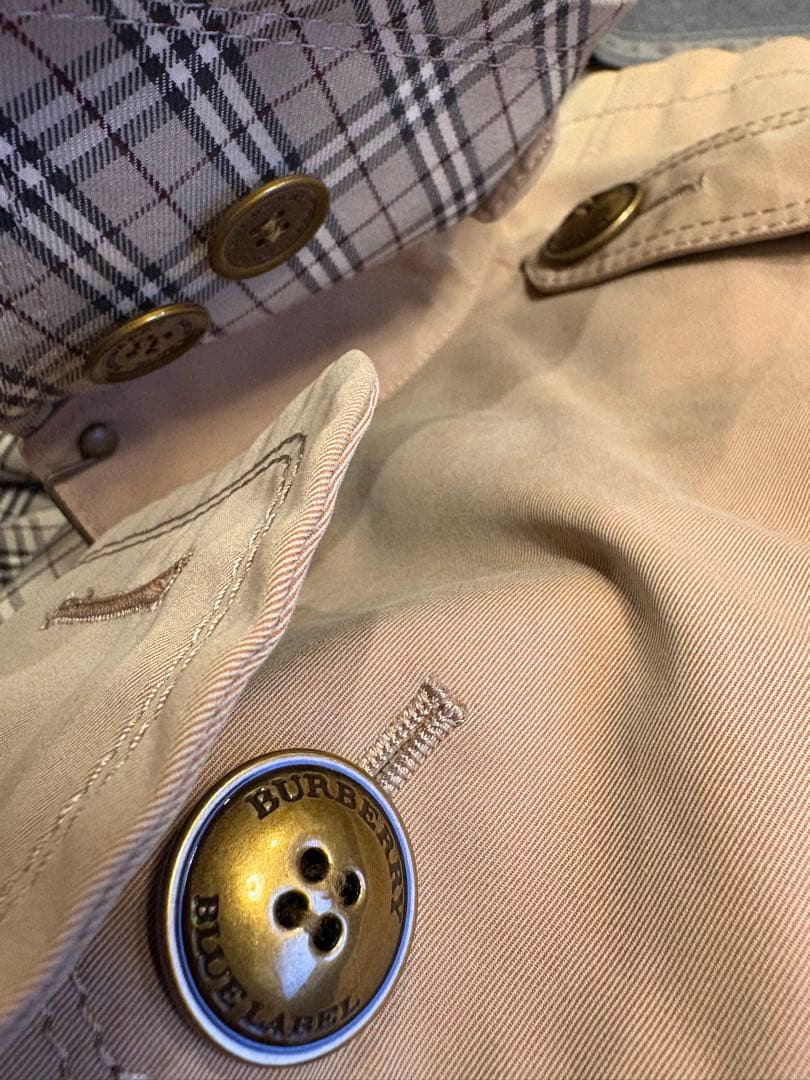 BURBERRYBLUE LABELトレンチコート E1A26-555-40