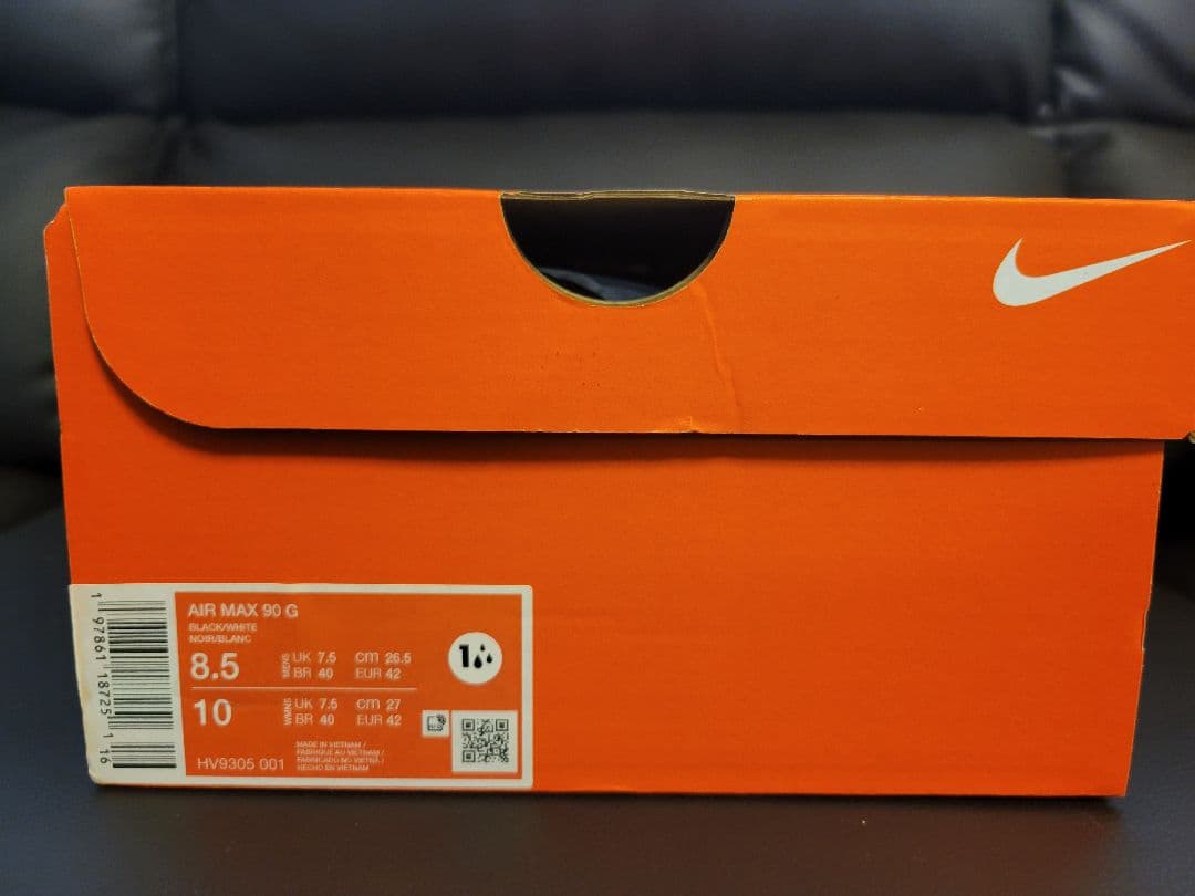 Nike Air Max 90 G　ゴルフ　 ブラック　ホワイト