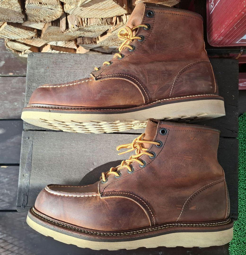 美品　レッドウィング 1907 クラッシックモックトゥ　ラフ&タフ　11D