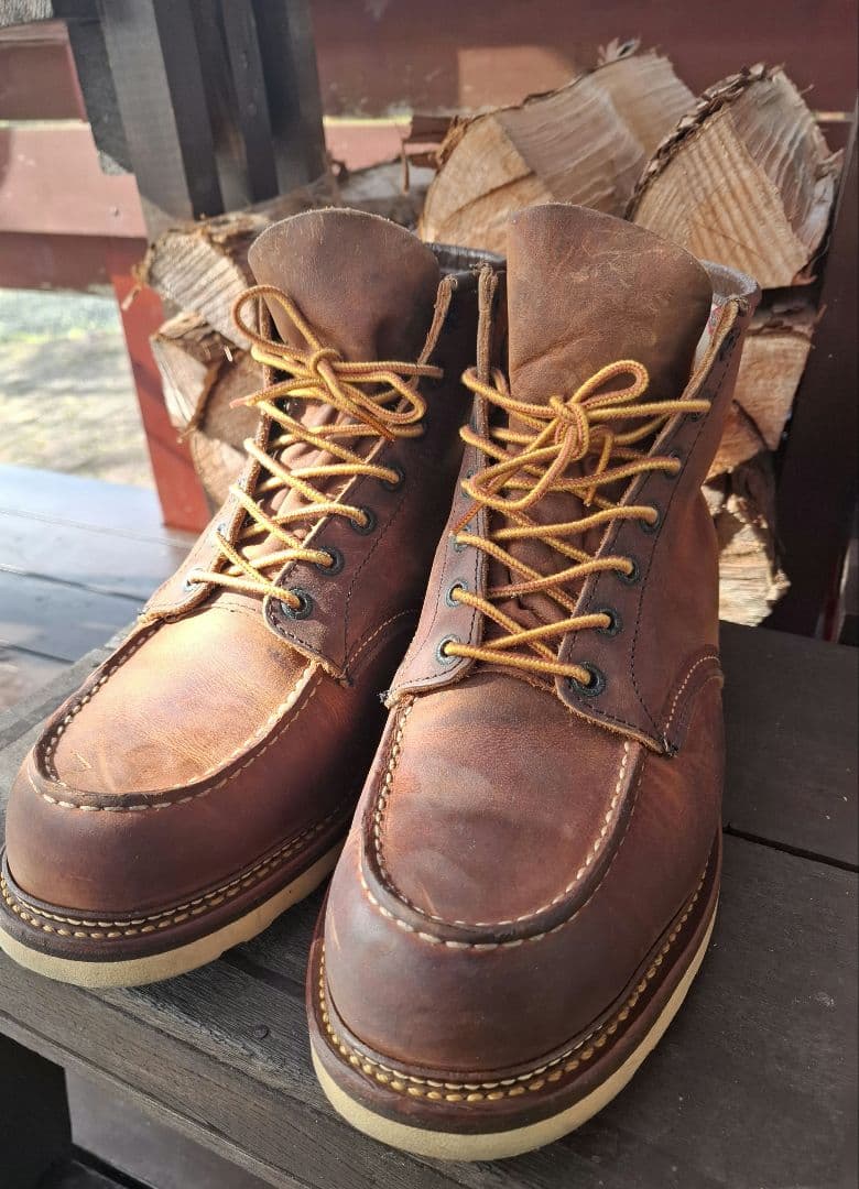 美品　レッドウィング 1907 クラッシックモックトゥ　ラフ&タフ　11D