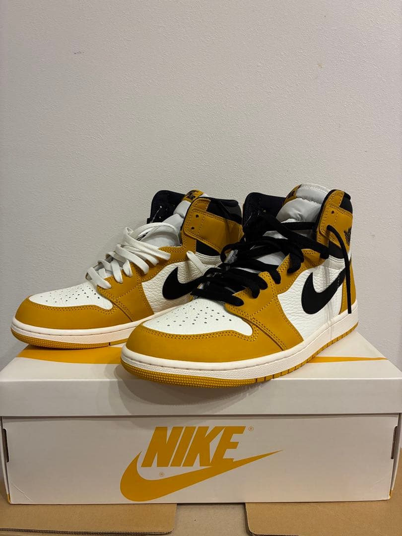 シューズ(男性用) Nike Air Jordan 1 High OG Yellow Ochre