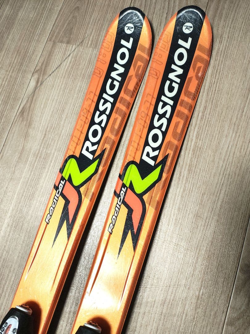 【かずのり☆】140cm　ROSSIGNOLスキー板セット♪　送料無料！
