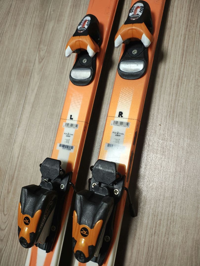 【かずのり☆】140cm　ROSSIGNOLスキー板セット♪　送料無料！