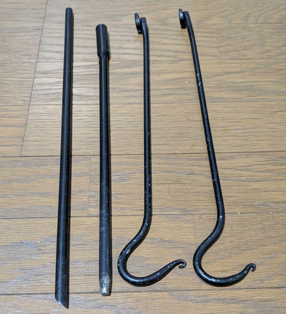 無骨キャンプセット 焚き火台 ハンターチェア アイアンハンガー キャンティーン