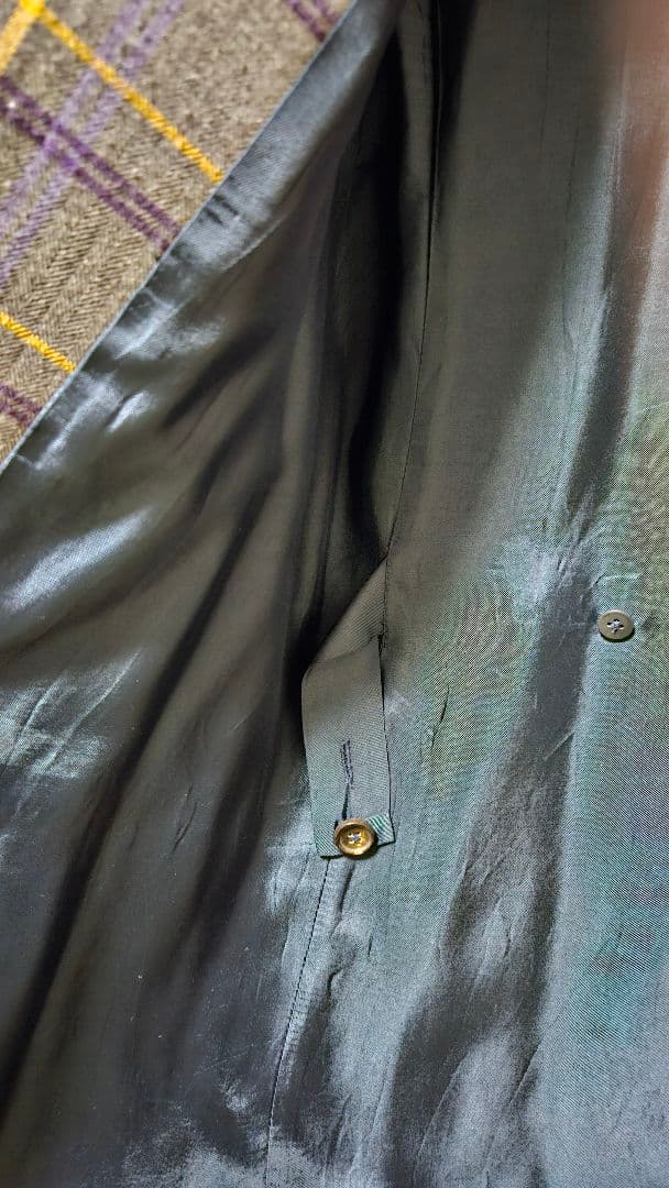 ヴィヴィアンタム　チェック柄 テーラードジャケット