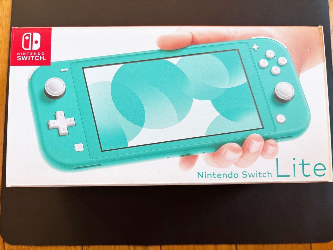 Switch liteグリーン箱付き＋マリオカート8DX