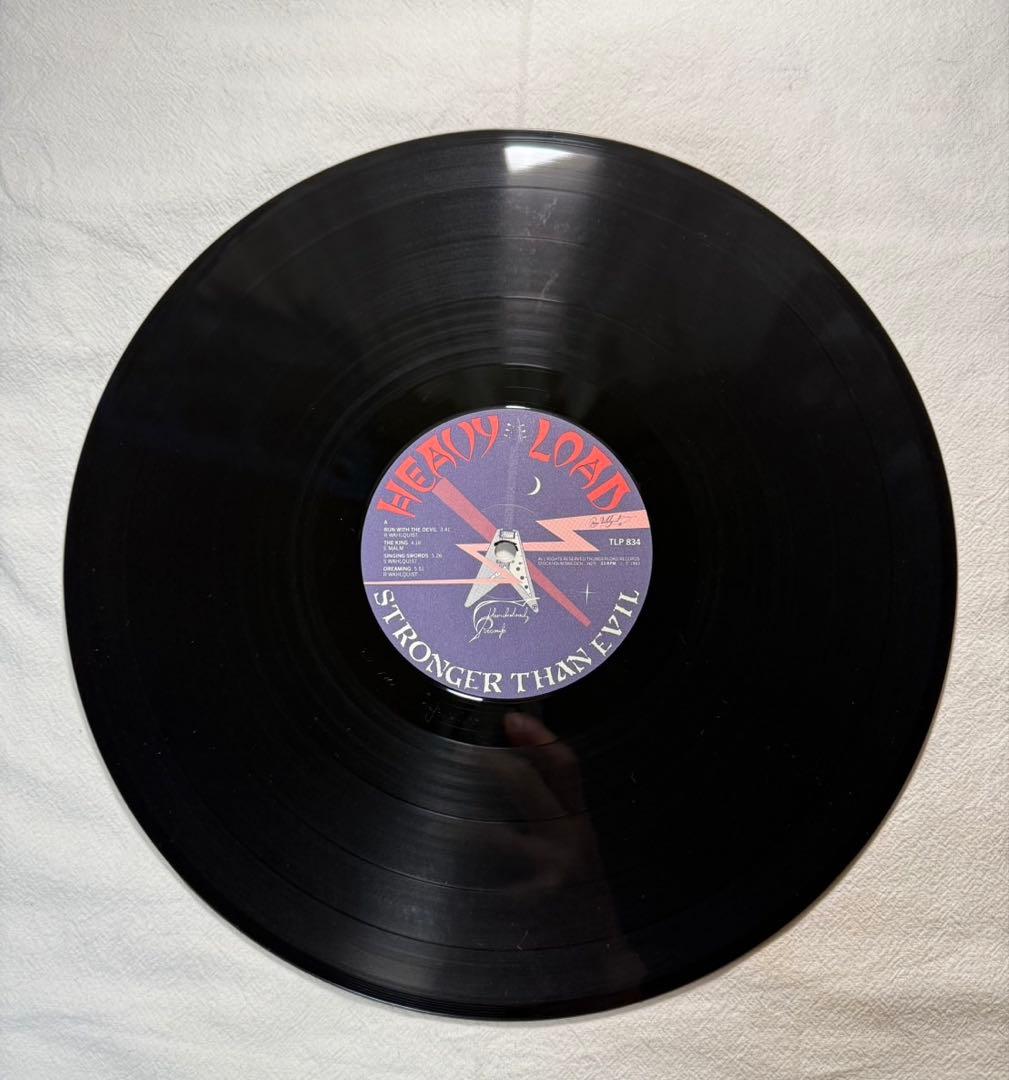 Heavy Load「Stronger Than Evil」LP