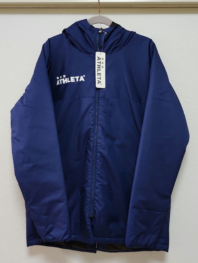 ATHLETA ネイビー ベンチコート M