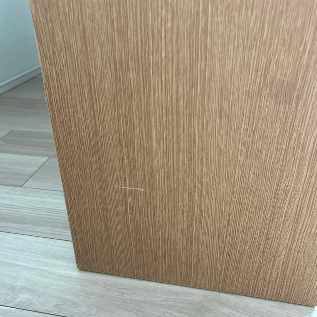 【たのめる便】ニトリサイドボード/食器棚　モデナ2 120LBR ガラス扉