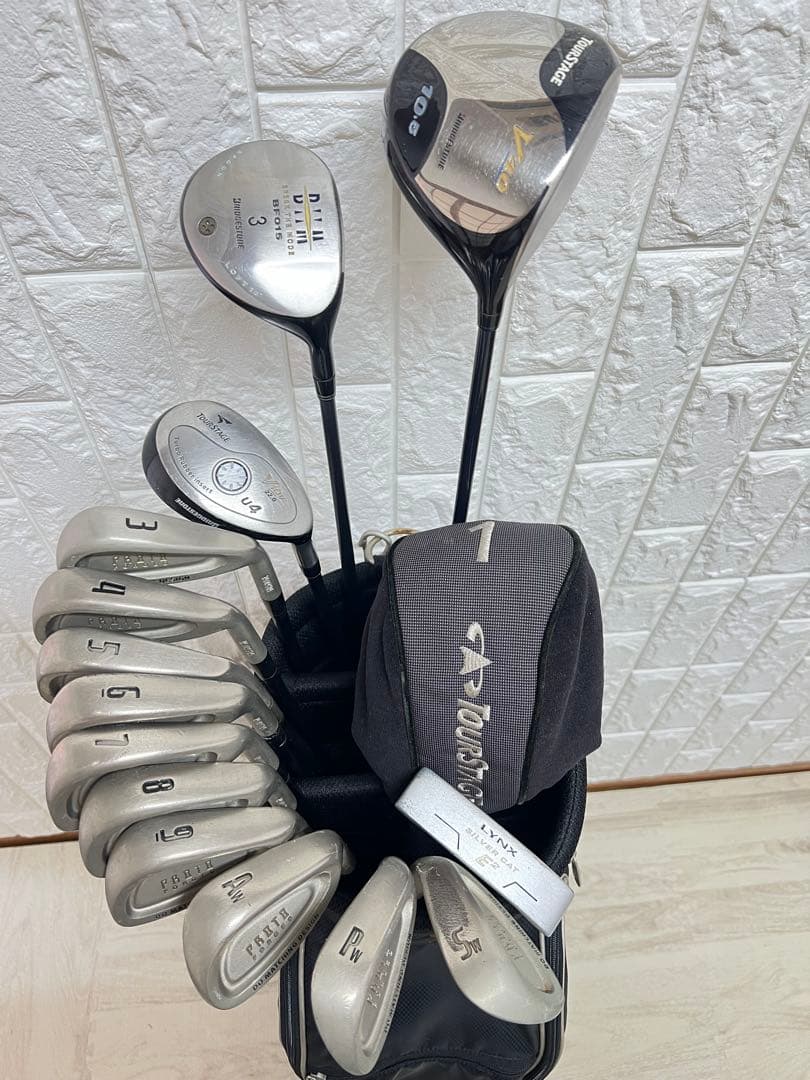 初心者おすすめ メンズ ゴルフクラブセット ヤマハ　ブリヂストン バッグ付