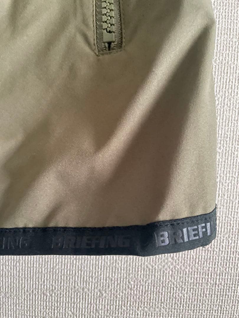 ブリーフィング　ジップ　ベスト　カーキ　レディース　M