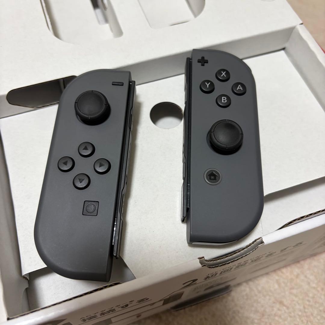 【美品】Nintendo Switch グレー本体セット