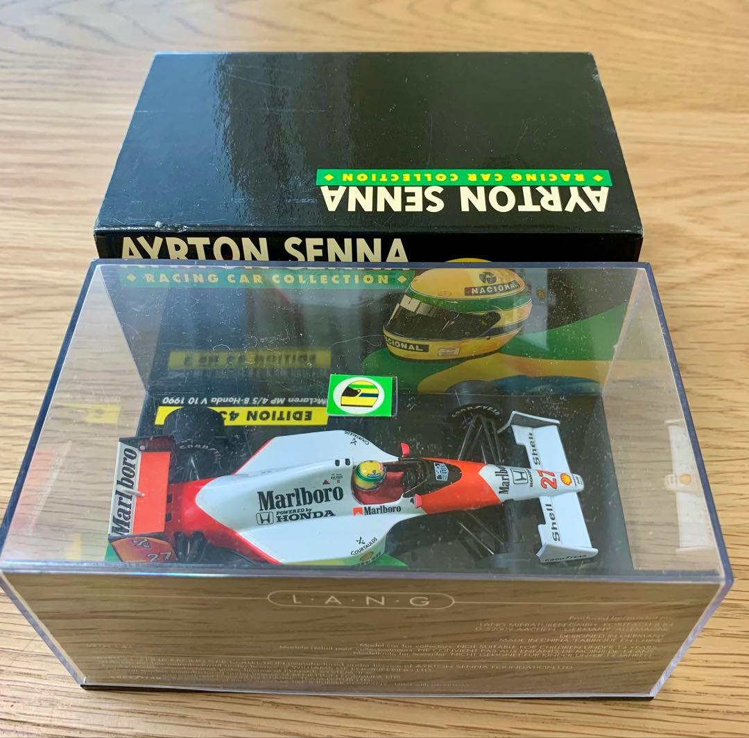 ◼︎クマ ミニチャンプス マクラーレン MP4/5 A.セナ マルボロ仕様