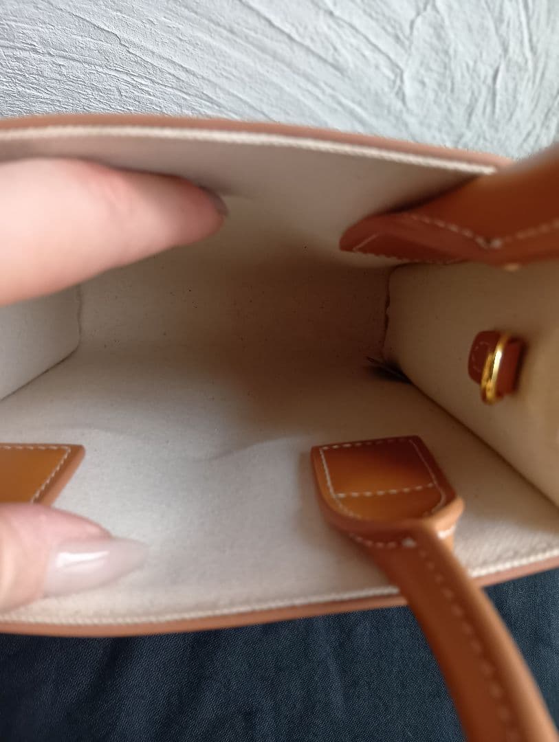 美品CELINE　セリーヌ　バーティカルカバ　ミニ　ショルダーバッグ