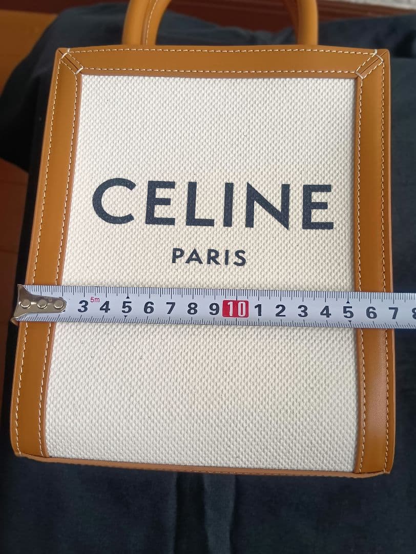 美品CELINE　セリーヌ　バーティカルカバ　ミニ　ショルダーバッグ