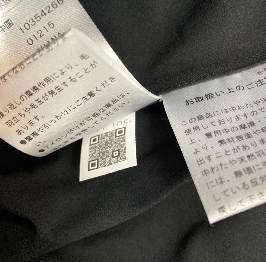 新品 ジャックバニー ポリエステル ストレッチタフタ 中綿ブルゾン(5)L/黒