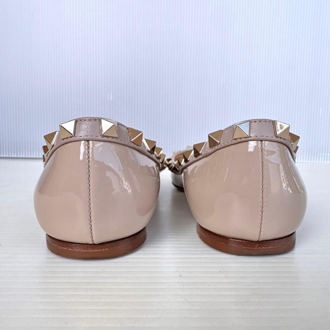 VALENTINO ヴァレンティノ　ロックスタッズ　フラットシューズ　パンプス
