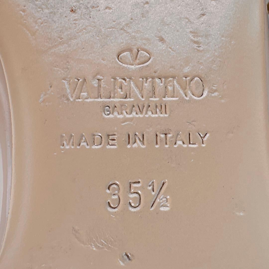 VALENTINO ヴァレンティノ　ロックスタッズ　フラットシューズ　パンプス