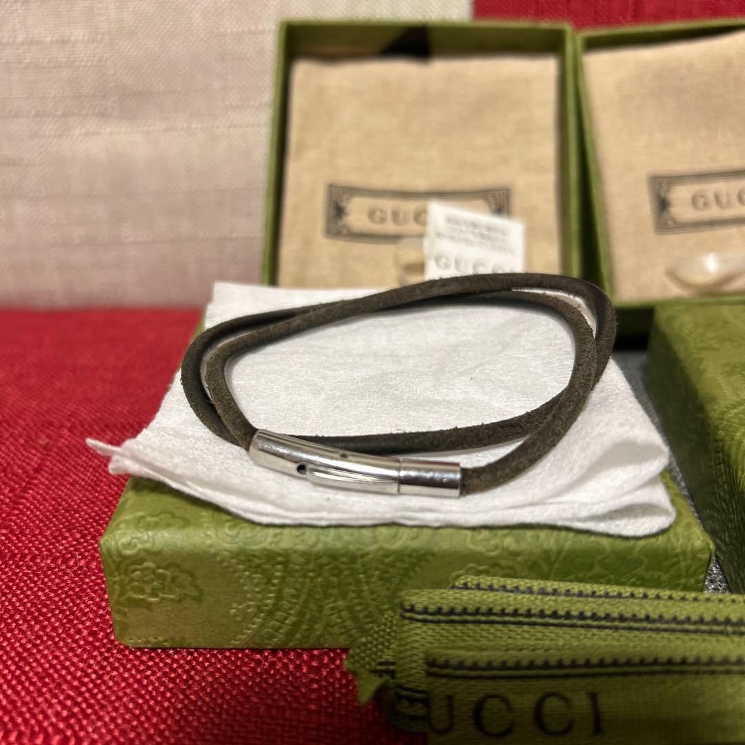 a*7様 GUCCI シンプルリング　保存袋付き　(6月限定価格)