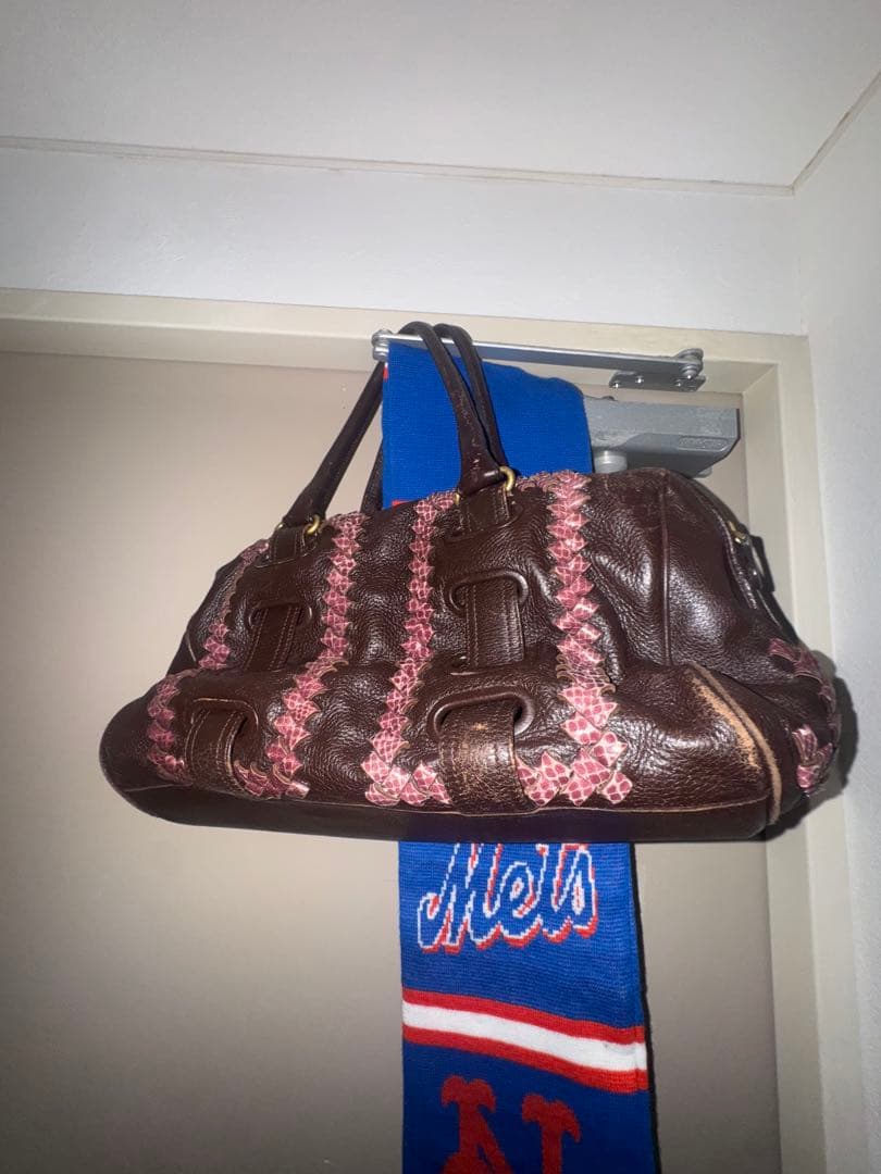 BOTTEGA VENETAボッテガヴェネタ　レザーボストンバッグ　ハンドバッグ