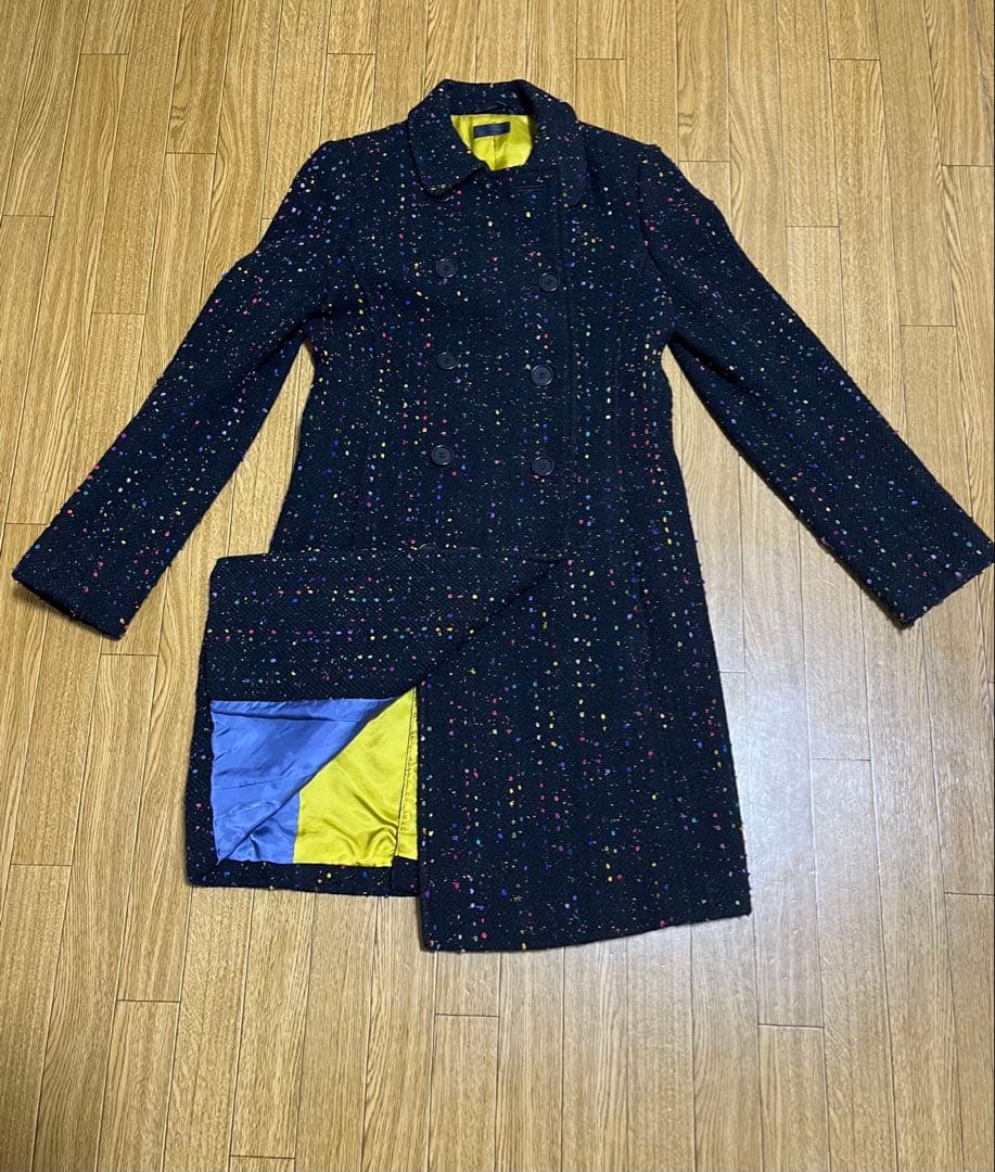 Paul Smith BLACK ポールスミスブラック チェスターコート　40