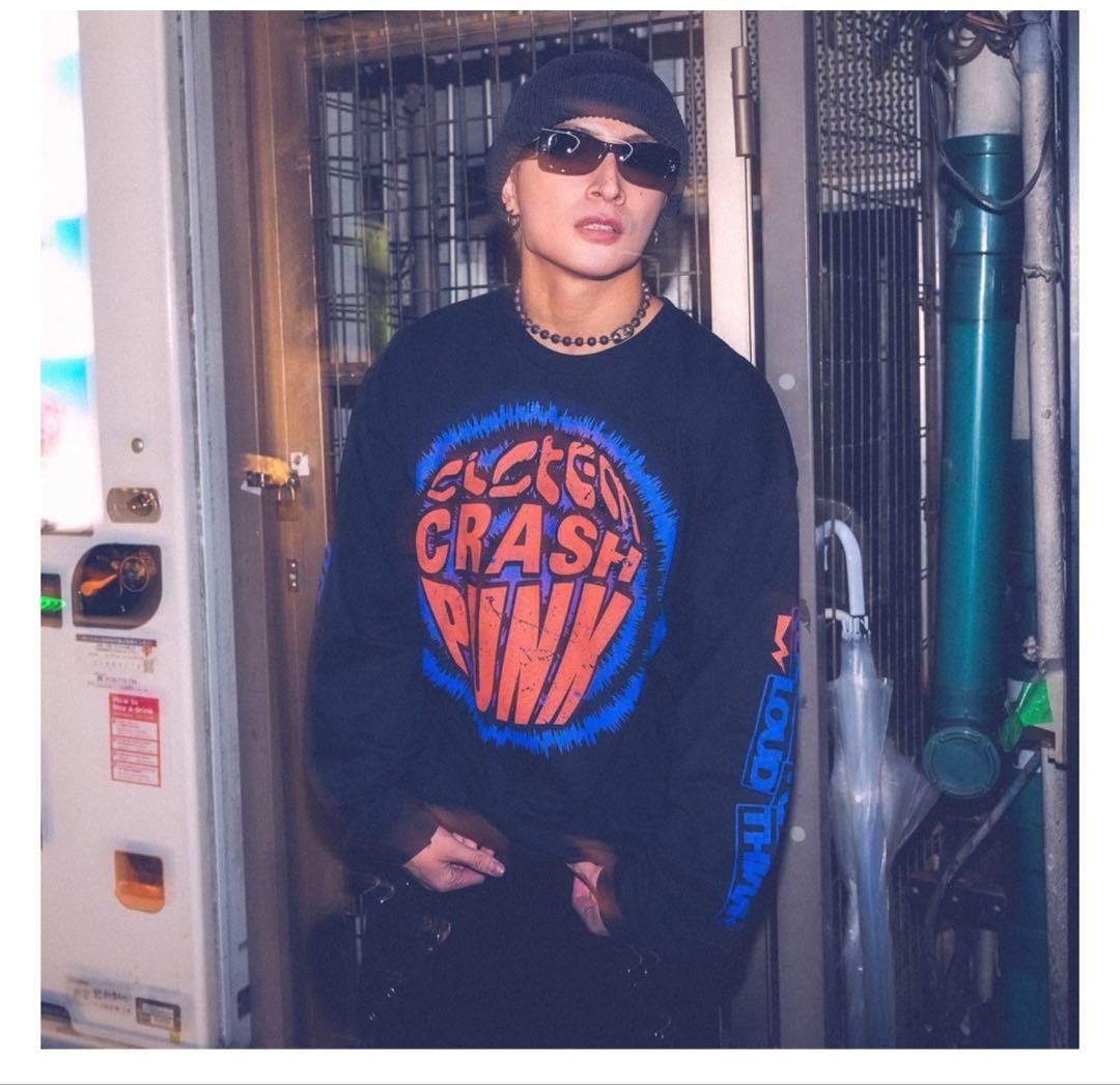 白濱亜嵐 ALAN SHIRAHAMA SOBER DJ LS Tee ロンT