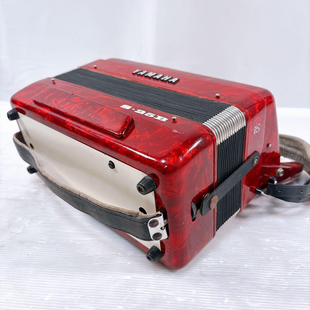 【美品】YAMAHA ヤマハ S-25B アコーディオン 8905 ケース付き