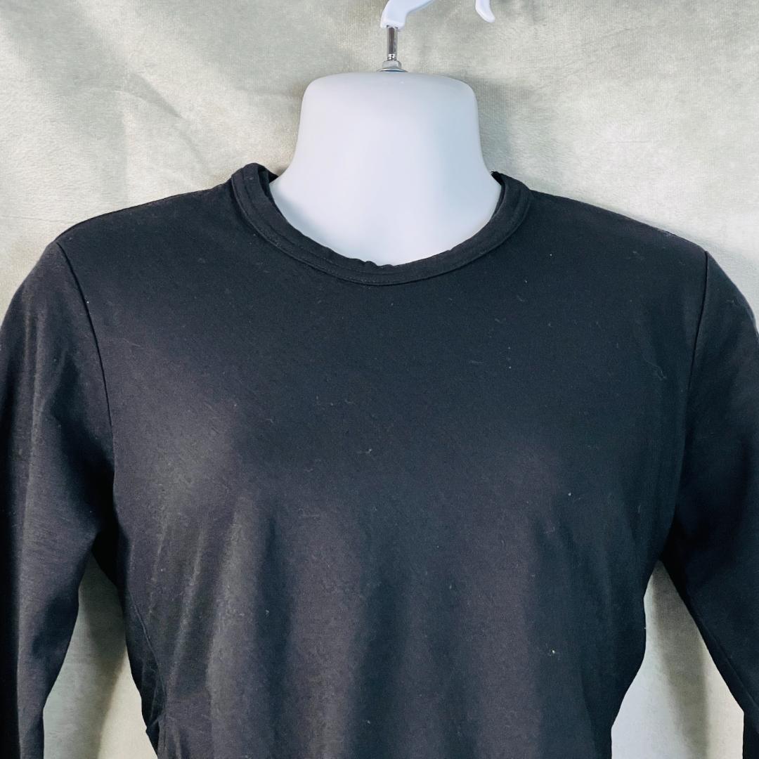 【トリコ コムデギャルソン】トップス アシンメトリー 変形 ブラック S~M