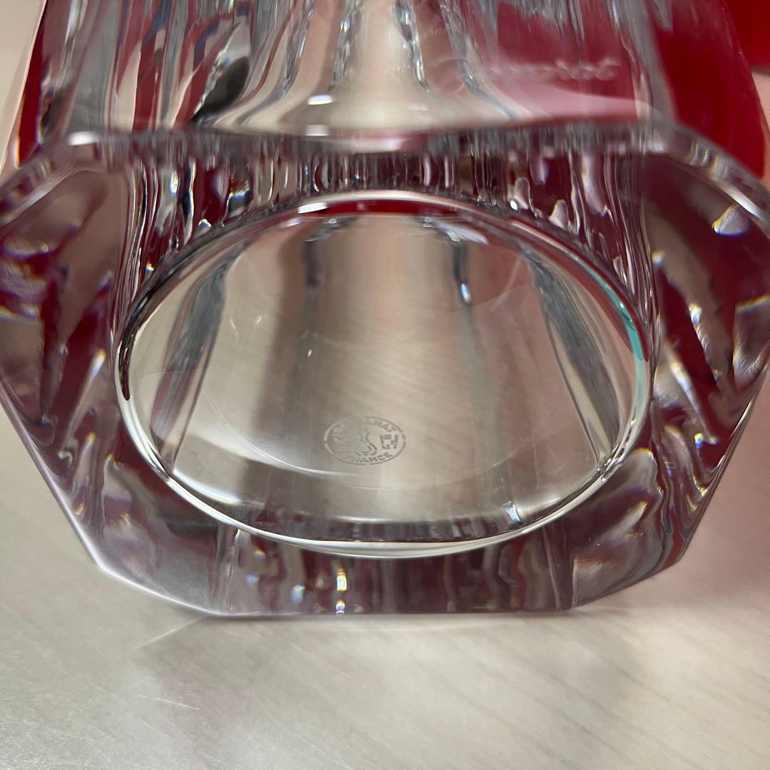 バカラ　大型花瓶　25㎝　未使用