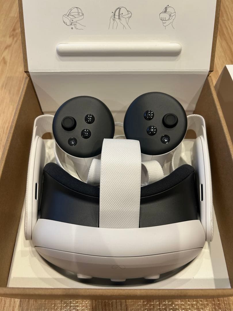  Quest 3 512GB ヘッドセット コントローラーセット