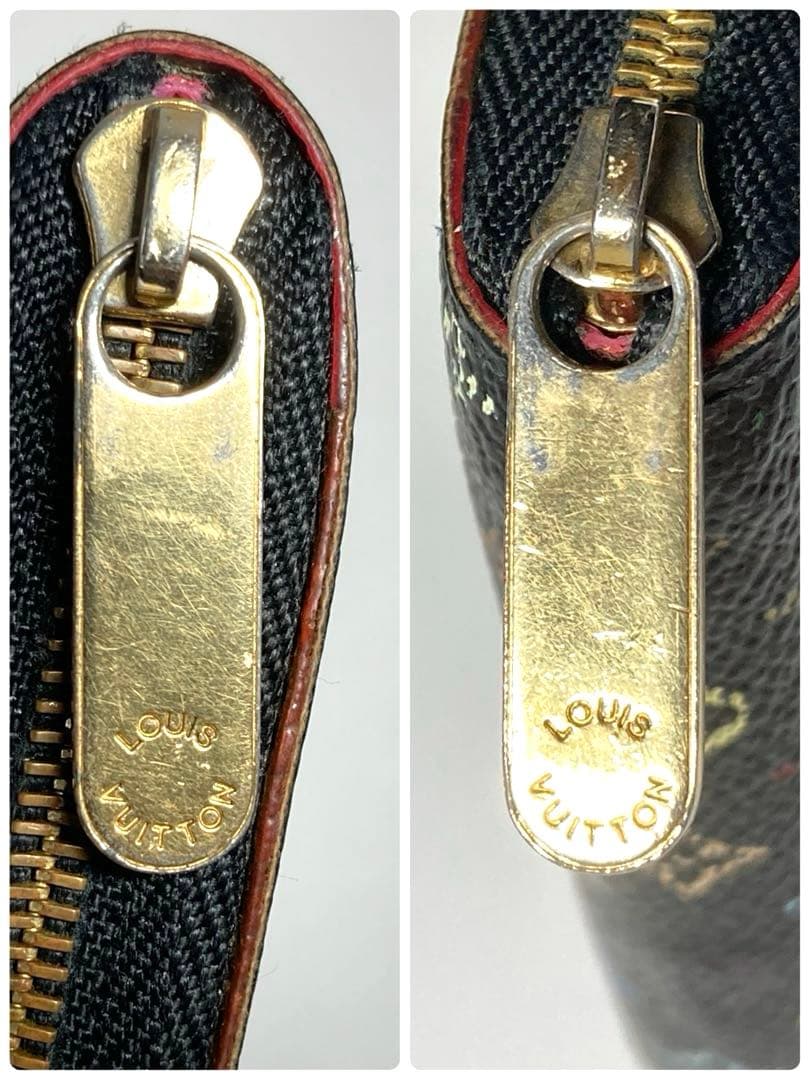 ルイヴィトン　モノグラム　マルチカラー　ジッピーパース　ケース　箱付