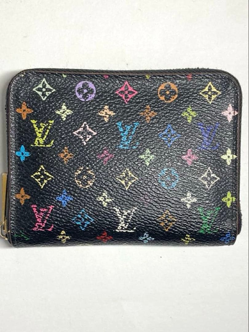 ルイヴィトン　モノグラム　マルチカラー　ジッピーパース　ケース　箱付
