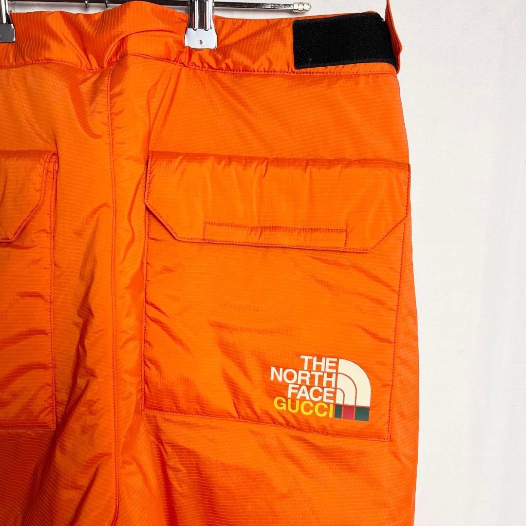 GUCCI×THE NORTH FACE 21AW ナイロンカーゴパンツ M