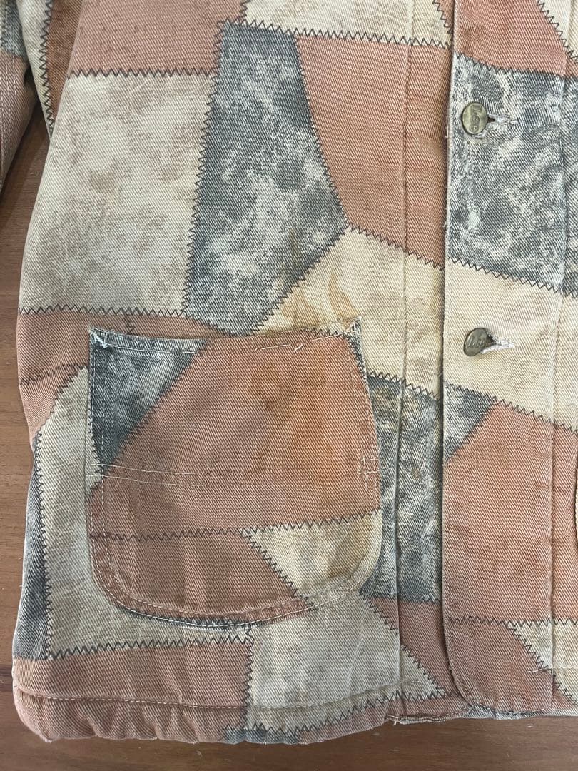 【値下げ中】70s Lee ヴィンテージ パッチワークボアジャケット