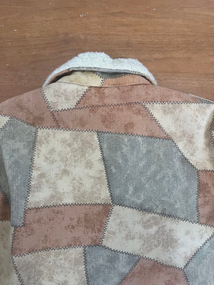 【値下げ中】70s Lee ヴィンテージ パッチワークボアジャケット