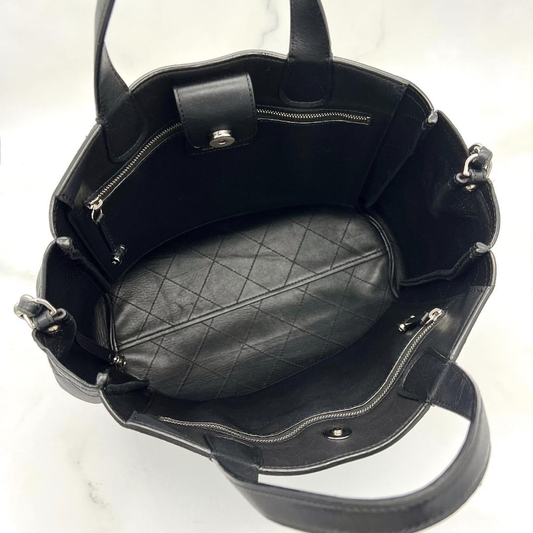 【Gカード付】 シャネル マトラッセ 2WAY チェーントート A4対応 肩がけ