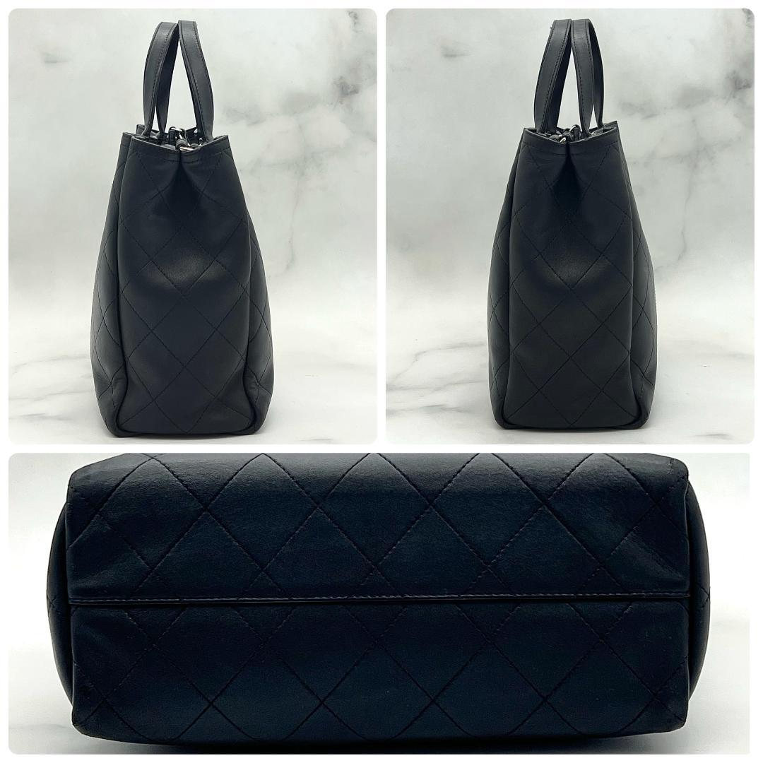 【Gカード付】 シャネル マトラッセ 2WAY チェーントート A4対応 肩がけ