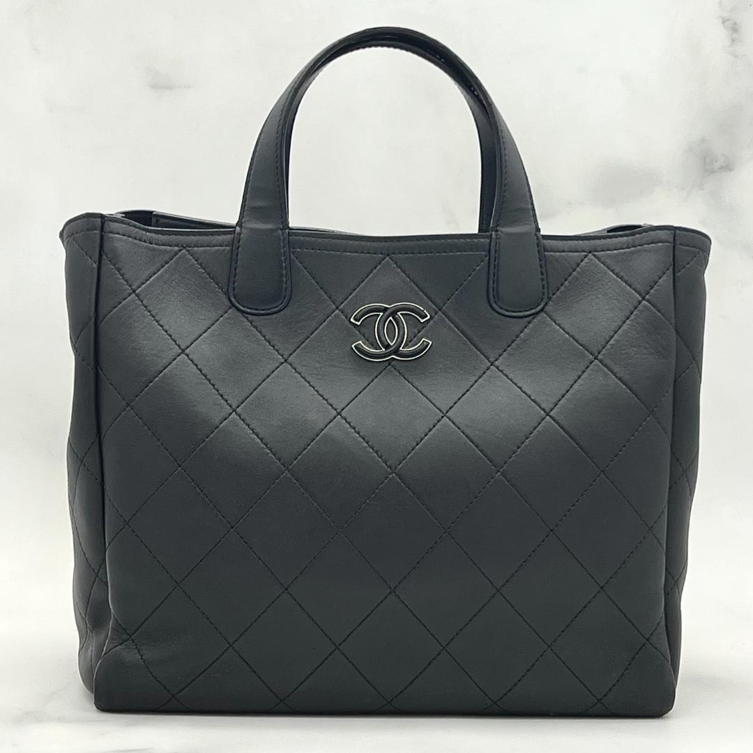 【Gカード付】 シャネル マトラッセ 2WAY チェーントート A4対応 肩がけ