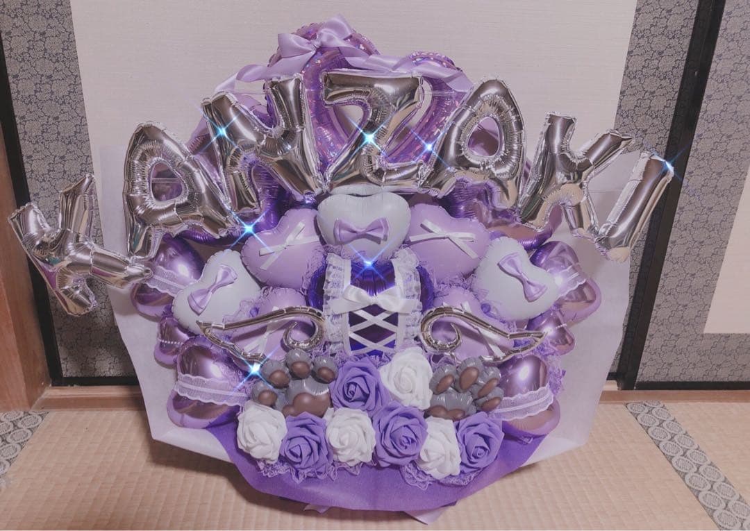 りんか　ブーケ　生誕祭　卒業　フラスタ　卓フラ　花束　推し