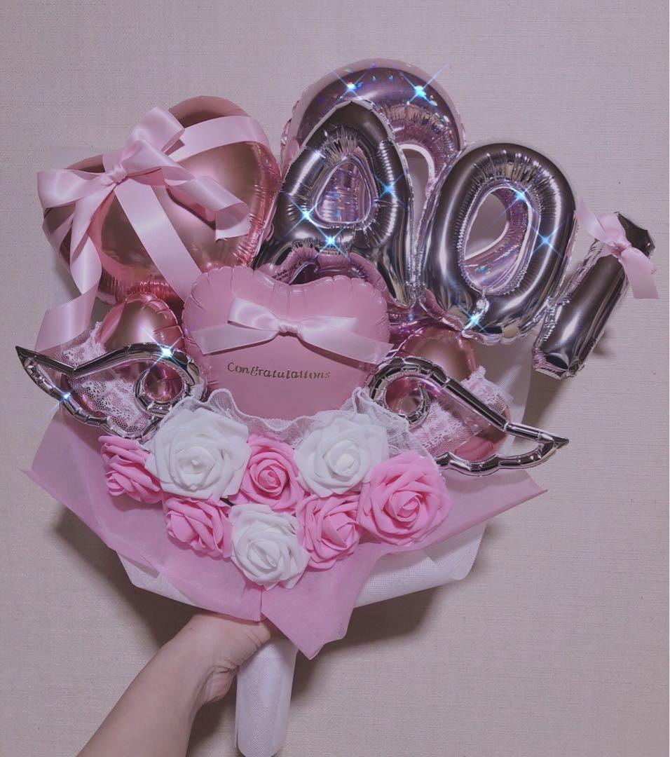 りんか　ブーケ　生誕祭　卒業　フラスタ　卓フラ　花束　推し