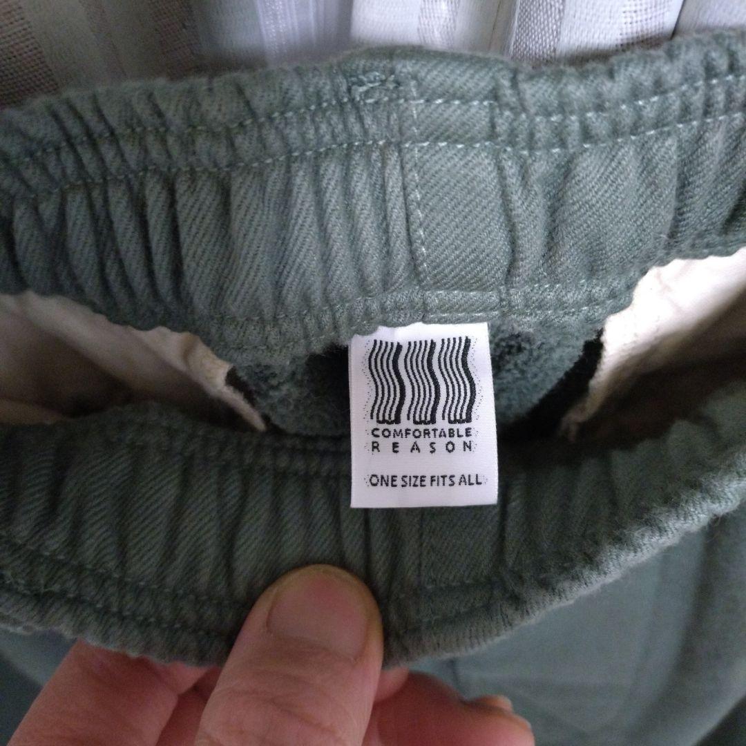 パンツ COMFORTABLE REASON fleece back slacks