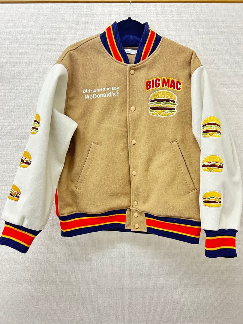 グラニフ　マクドナルド　スタジャン BIG MAC スタジャン