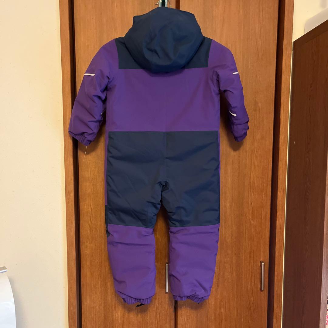 patagonia 子ども用 スキーウェア 紫 サイズ3T