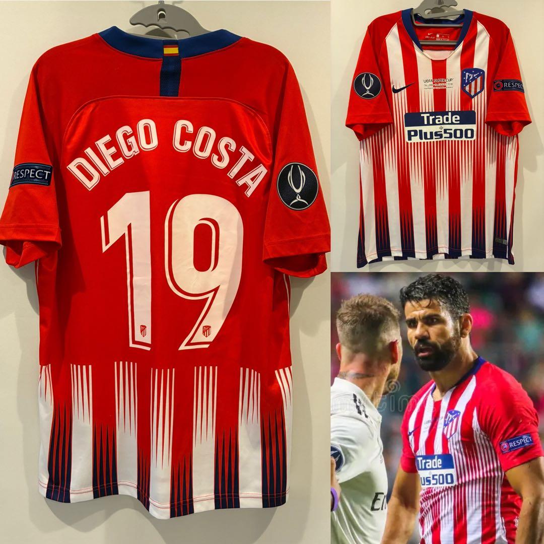 ジエゴ　コスタ　アトレティコ　ユニフォーム