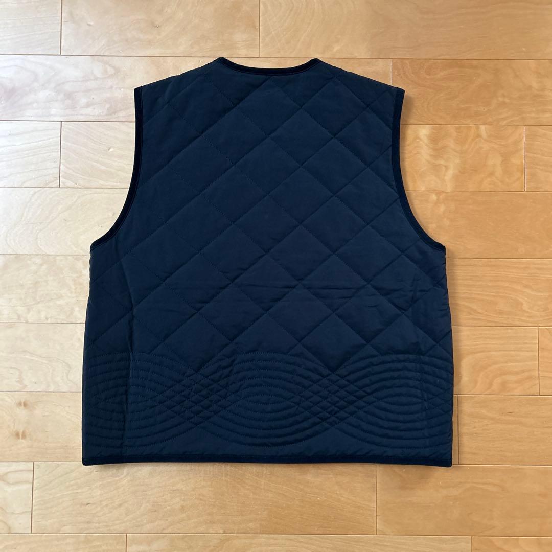 毎日着回したいキルティングベスト / よしいちひろさんコラボ（ブラック）