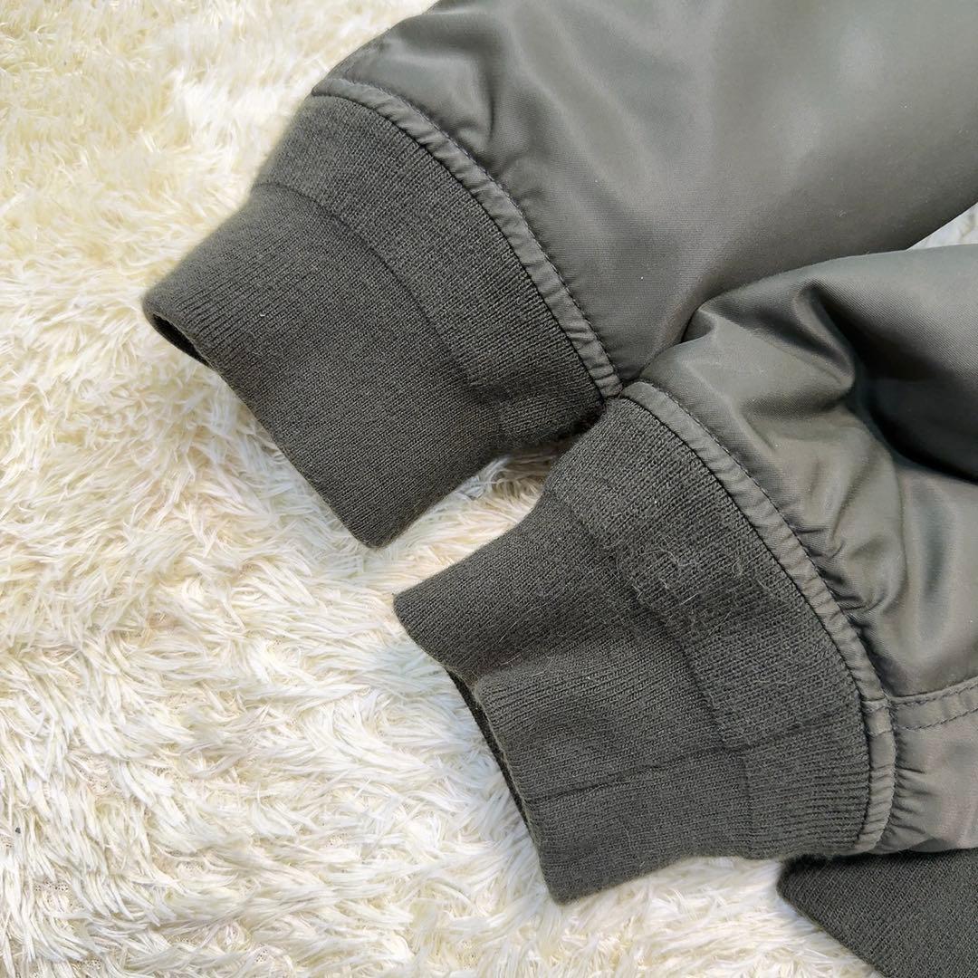 希少サイズ　XXL　ユニクロ(UNIQLO ) MA1ブルゾン　カーキ