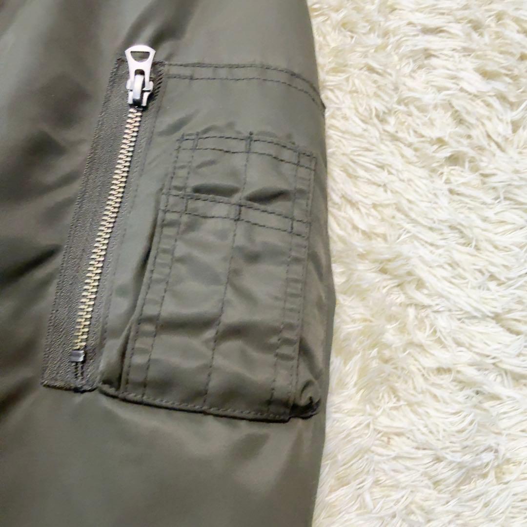 希少サイズ　XXL　ユニクロ(UNIQLO ) MA1ブルゾン　カーキ