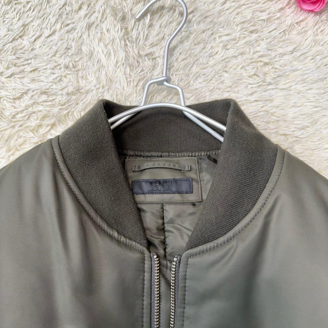 希少サイズ　XXL　ユニクロ(UNIQLO ) MA1ブルゾン　カーキ