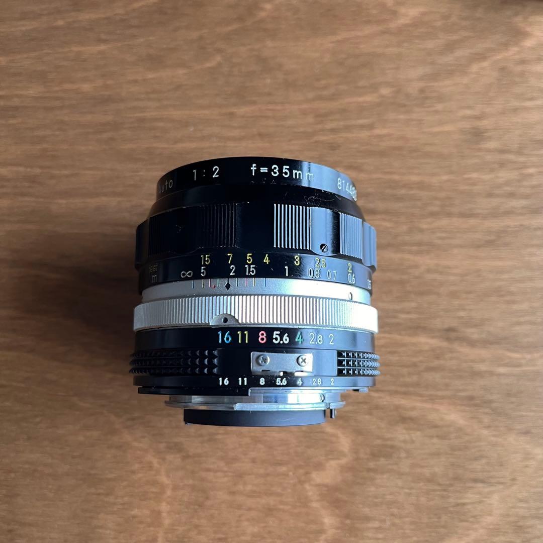 【美品】Nikon Nikkor O auto 35mm f2 ai改