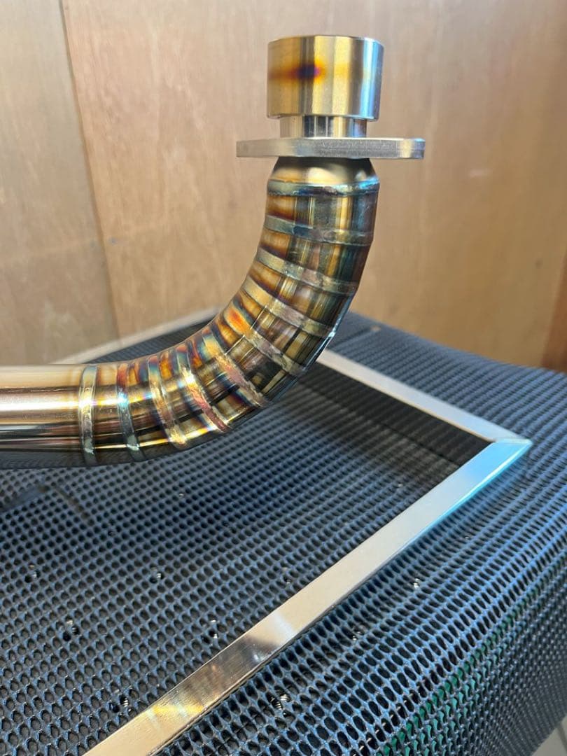 モンキー、ゴリラ用　新品ステンレス製メガホンマフラー